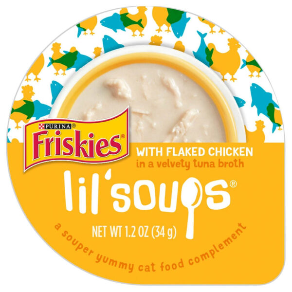 Friskies Lil Soups For Sale in Show Low Arizona - Flaked Chicken in Tuna Broth - Pinedale General Store