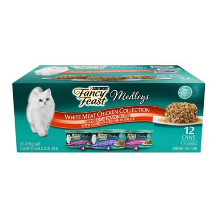 Fancy Feast Medleys White Meat Chicken Collection For Sale Online