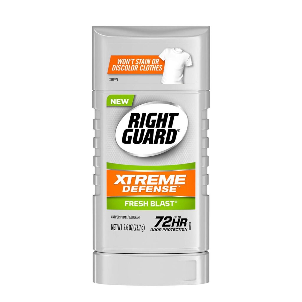 Right Guard Xtreme Defense Antiperspirant Deodorant Invisible Solid Stick Fresh Blast for Sale Online - Pinedale General Store