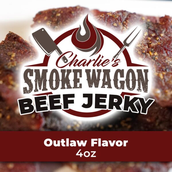 Charlies Smoke Wagon Beef Jerky Outlaw Flavor for Sale Online Arizona - Pinedale General Store