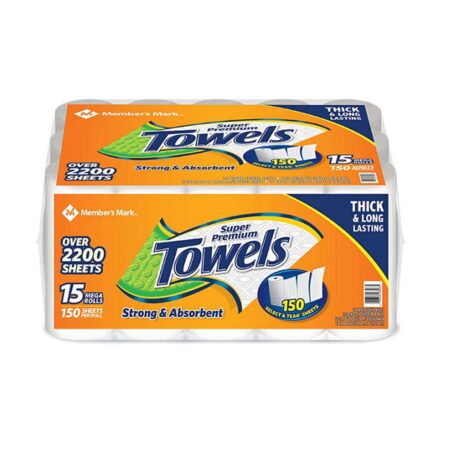Member's Mark Super Premium 2-Ply Select & Tear Paper Towels For Sale Online in Arizona - Pinedale General Store